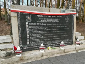 Tablica upamiętniająca Polskich Oficerów Bitwy 1920